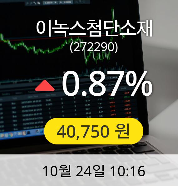 [이녹스첨단소재주가] 40,750원