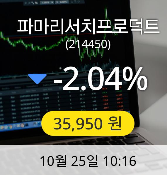 [파마리서치프로덕트주가] 35,950원