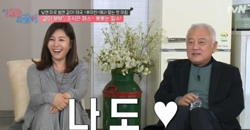 김한길 폐암 투병, 최명길과 예능출연에 나선 이유는...'새로운 영역 도전하고 파'