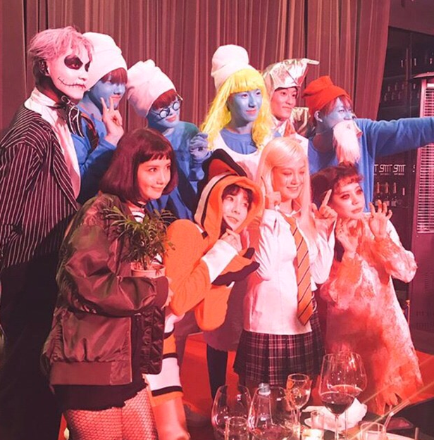 할로윈데이 분장, 의상, 메이크업? SM할로윈파티에 다 있다! 역대급 SM할로윈 분장 BEST
