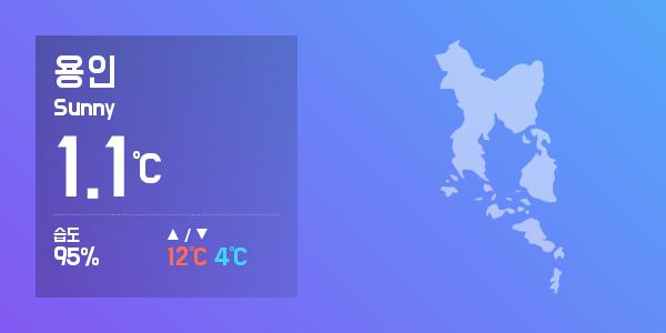 [오늘 용인 날씨 ] ... 용인 하루 날씨   오늘 미세먼지 농도 '좋음' , 초미세먼지  '양호'