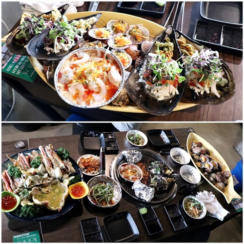 오이도조개구이맛집'청춘조개', 확 트인 바다전망에서 즐기는 오감만족 조개구이