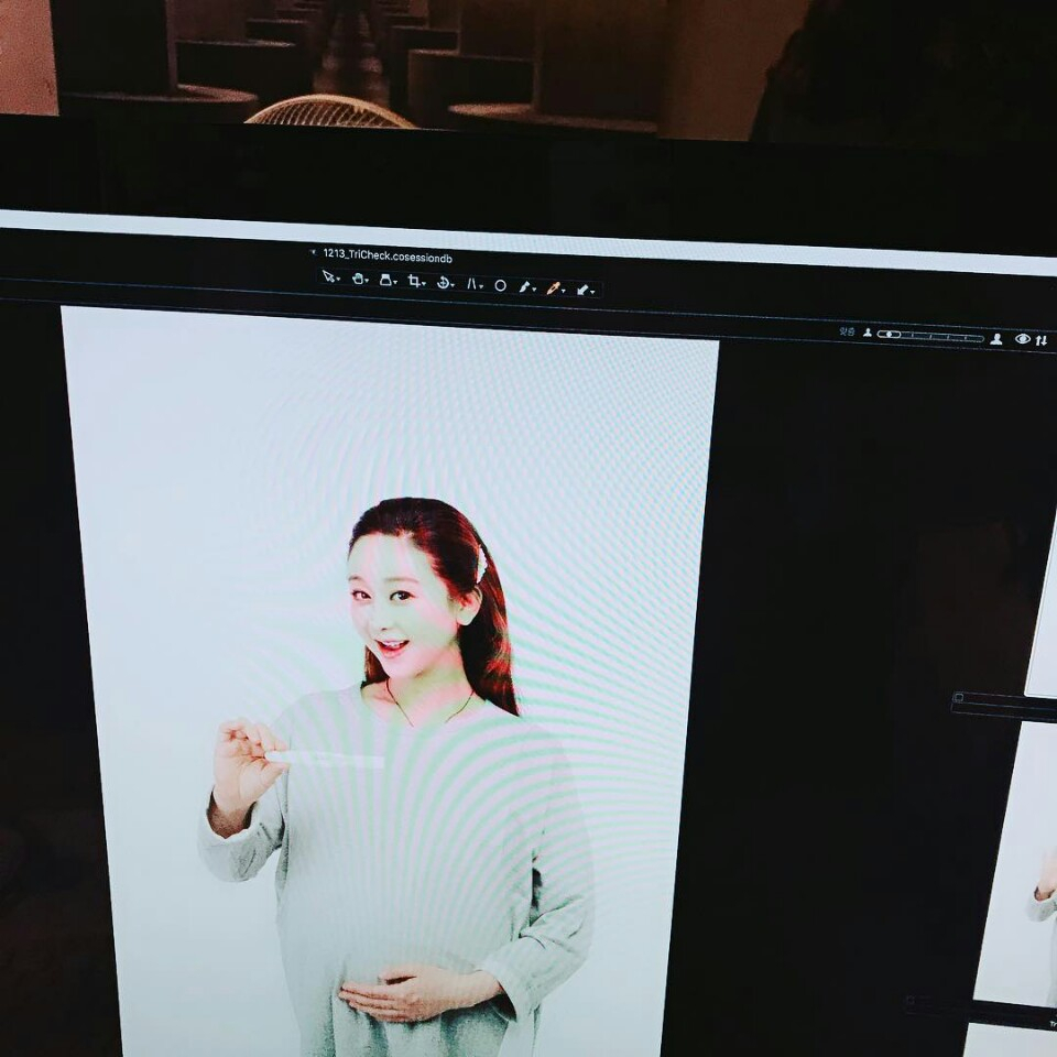 '아내의 맛' 함소원♥진화 출산 전 트리첵 광고 촬연현장 직접 가보니...함소원 출산직전 남긴 셀카도 눈길