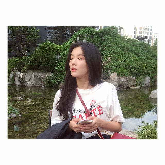 이선빈, 흰티 하나 입었는데 옷태가.. 9살 나이차이 이광수의 여자친구 선언 이후 근황 화제