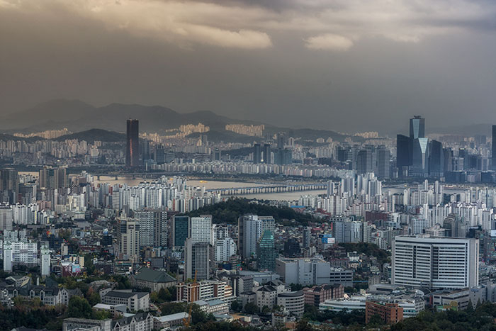 [전국 날씨] 1월 18일 15시 초미세먼지와 기온 , 추위 여전한 날씨