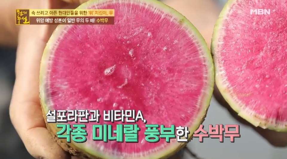 [위장에 좋은 음식]"수박무 효능 제대로 봤음"…수박무 먹는 법 다이어트에 효과적