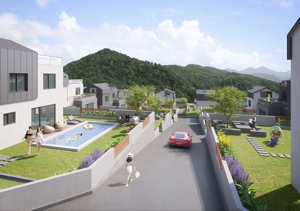 설악 '에어스텐스', 잠실 30분대 단독주택형 타운하우스로 분양