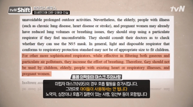 미세먼지 마스크, 해외 가이드라인  보니 화들짝? "오히려 마스크 쓰는 게 위험할 수 있다"