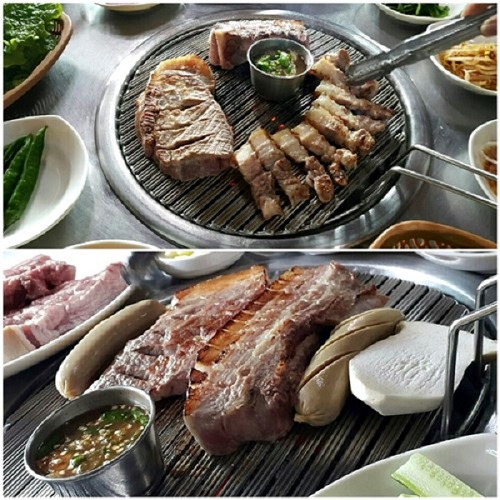 제주도 서귀포 중문 흑돼지 맛집 '돈가득'에서 흑돼지 맛 제대로 즐겨