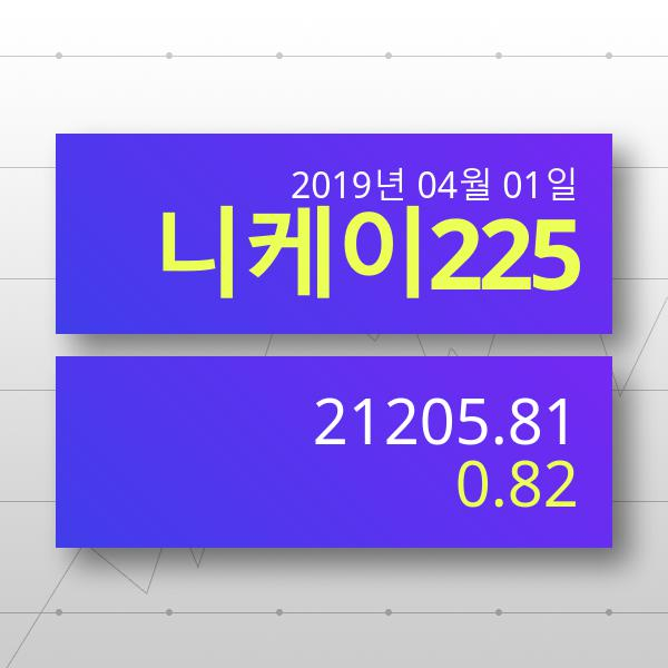 [1일 실시간 일본대만증시] 니케이지수 0.82% ▲ '상승마감' 전망