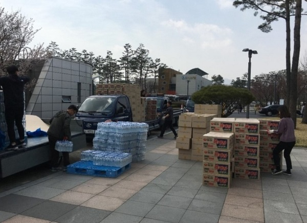 주식회사 세린, 강원도 고성군 토성면에 구호물품 긴급지원