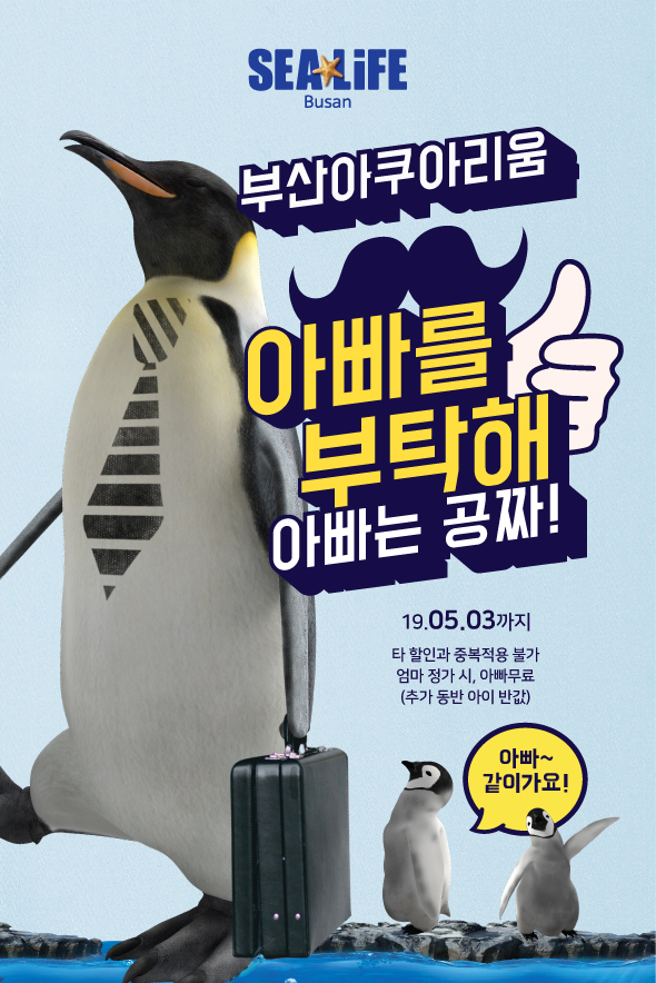 달콤한 봄나들이를 부산에서… SEA LIFE 부산아쿠아리움 봄여행지로 인기