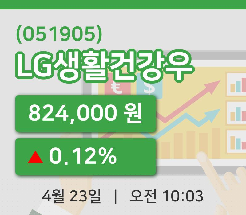 [LG생활건강우주가] 23일 이시각 현재  824,000원