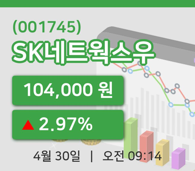 [SK네트웍스우주가] 30일 이시각 현재  104,000원