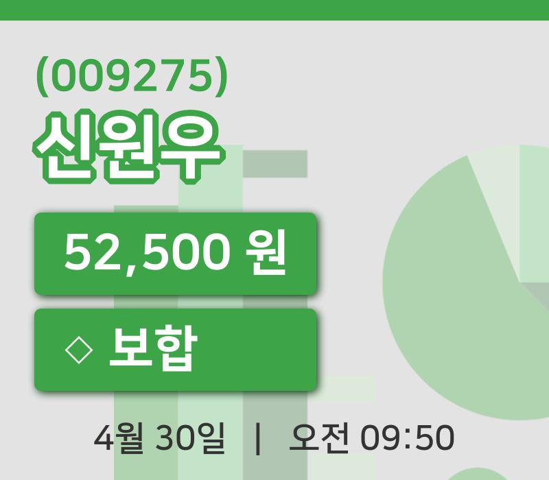 [신원우주가] 30일 9시 50분 현재 52,500원