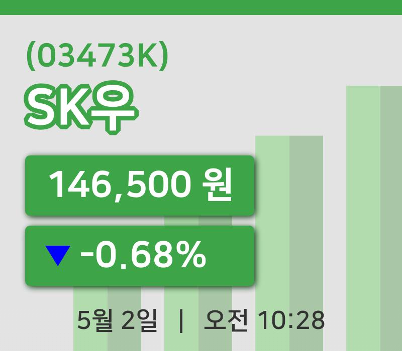 [SK우주가] 2일 10시 28분 현재 146,500원