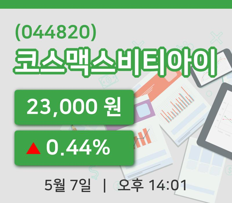 [코스맥스비티아이주가] 7일 이시각 현재  23,000원