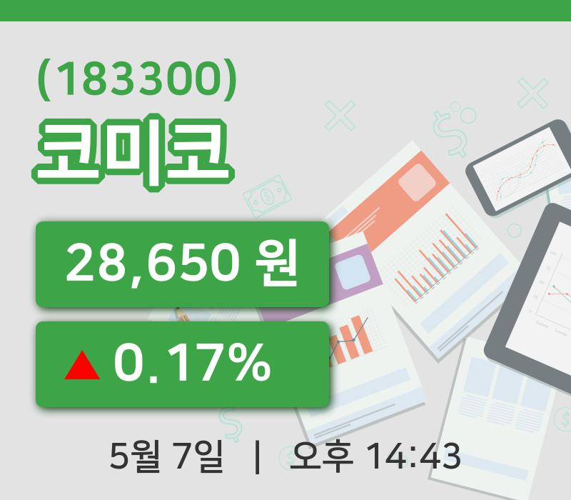 [코미코주가] 14시 43분 현재 28,650원