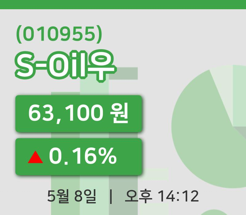 [S-Oil우주가] 14시 12분 현재 63,100원