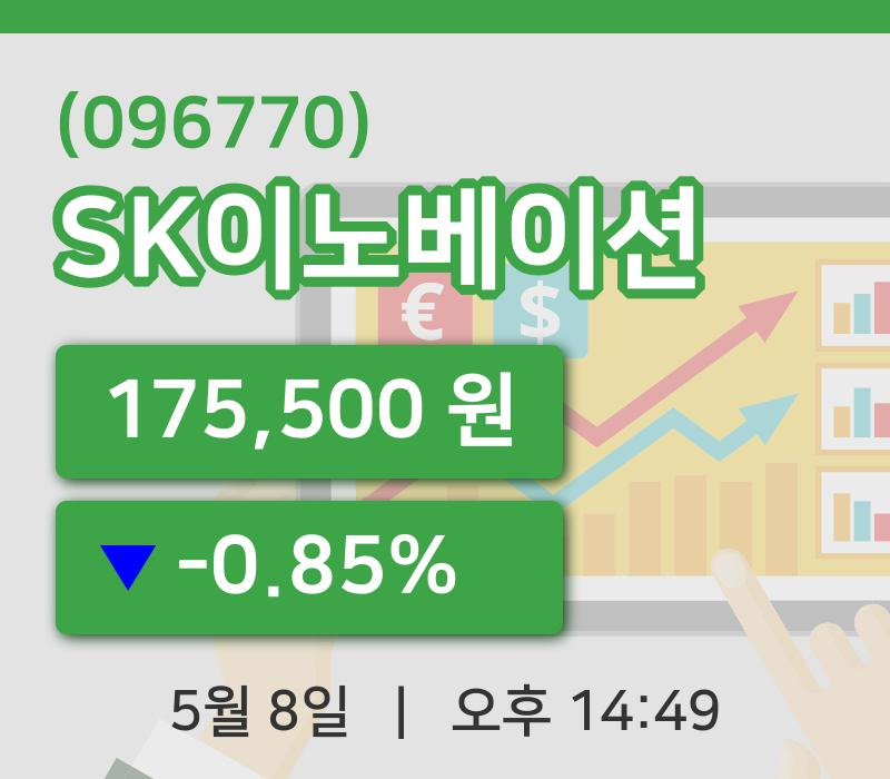 [SK이노베이션주가] 8일 이시각 현재  175,500원