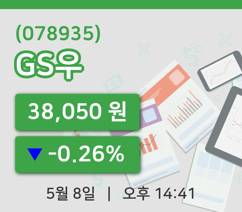 [GS우주가] 8일 이시각 현재  38,050원
