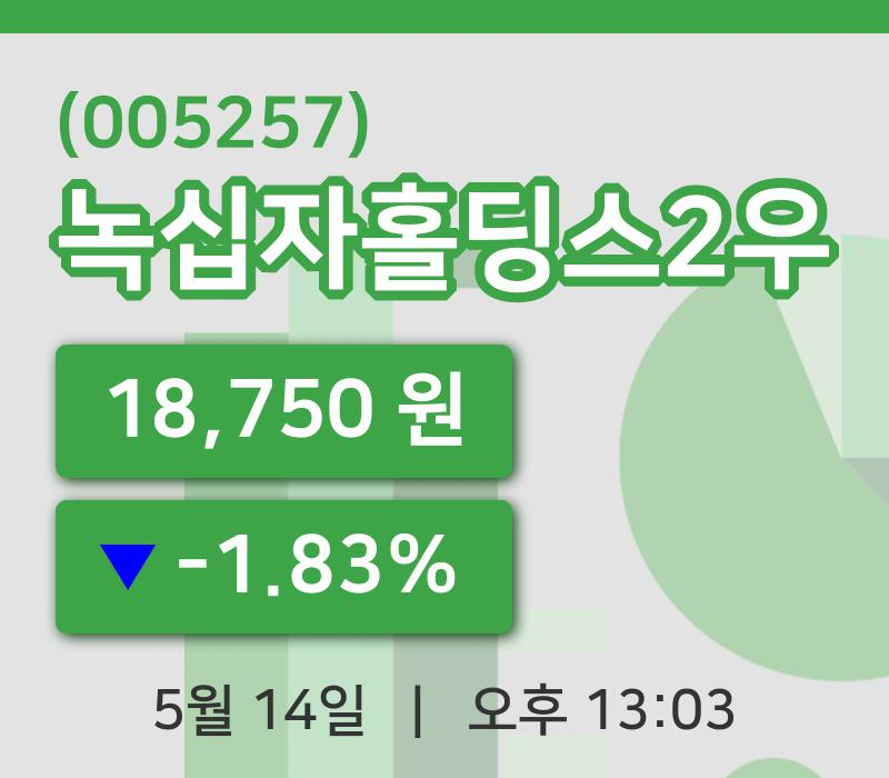 [녹십자홀딩스2우주가] 14일 이시각 현재  18,750원