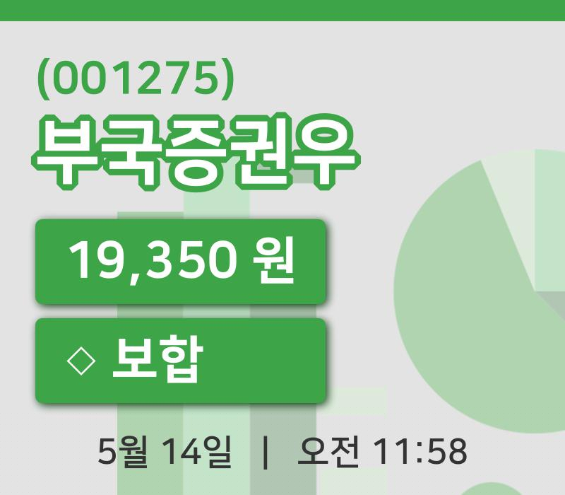 [부국증권우주가] 14일 11시 58분 현재 19,350원