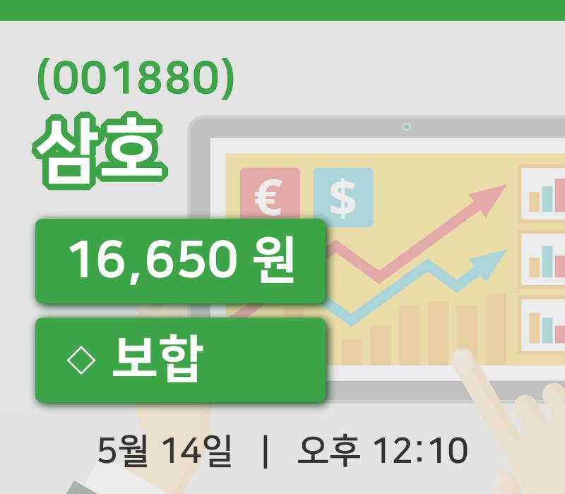[삼호주가] 14일 이시각 현재  16,650원