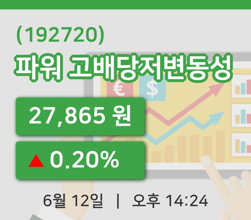[파워 고배당저변동성주가] 12일 이시각 현재  27,865원