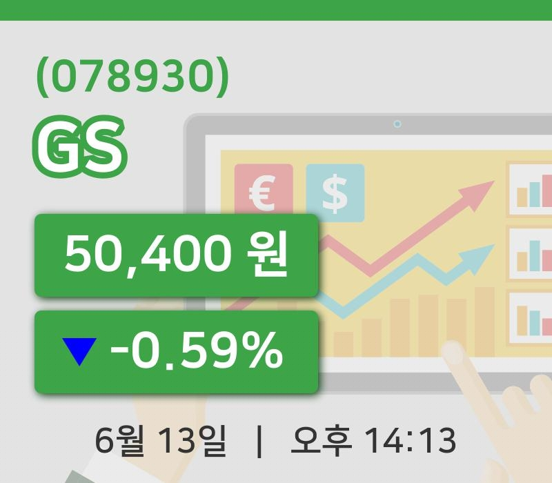 [GS주가] 13일 14시 13분 현재 50,400원