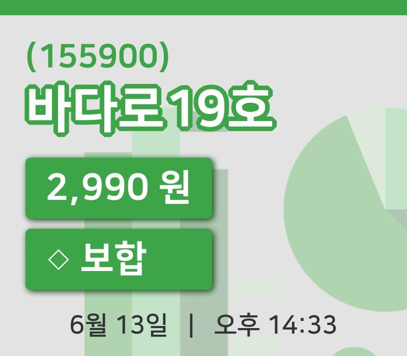 [바다로19호주가] 14시 33분 현재 2,990원