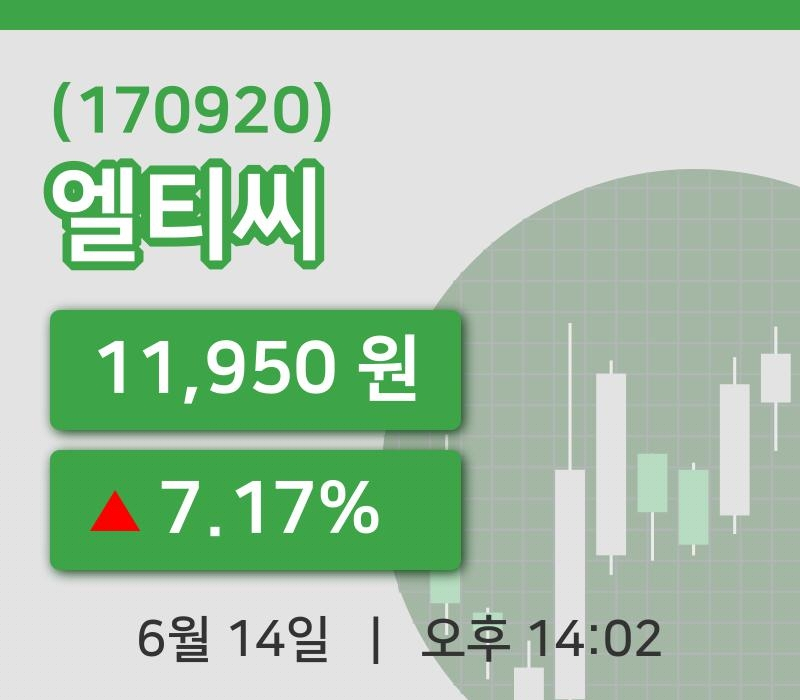 [엘티씨주가] 14일 14시 02분 현재 11,950원