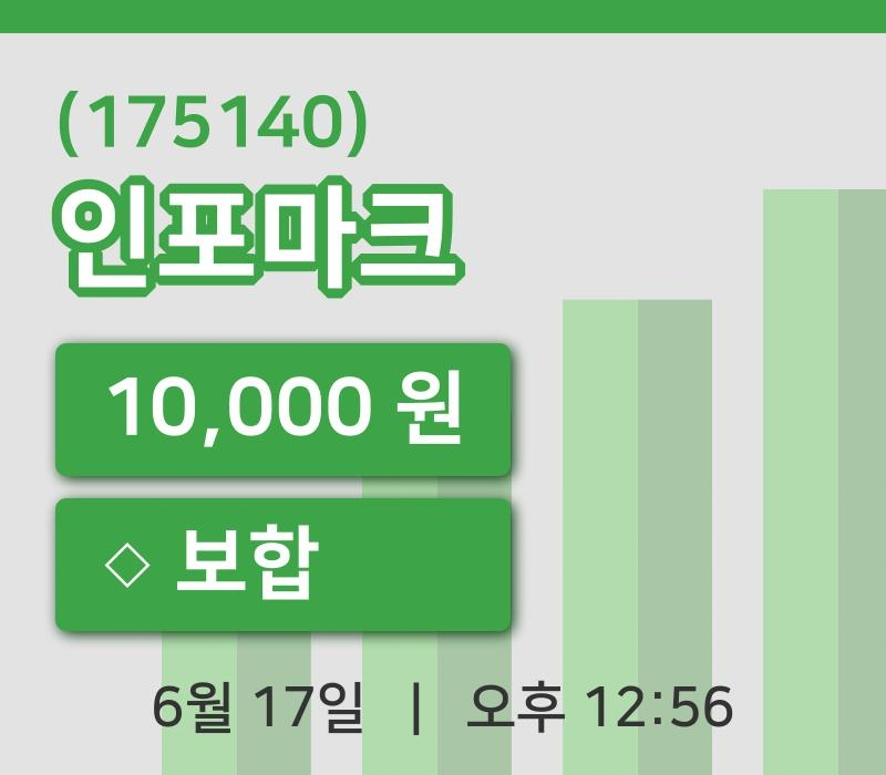[인포마크주가] 17일 12시 56분 현재 10,000원