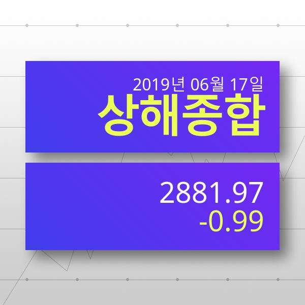 [17일 실시간 중국증시] 상해종합지수 ▼ '하락마감' 전망