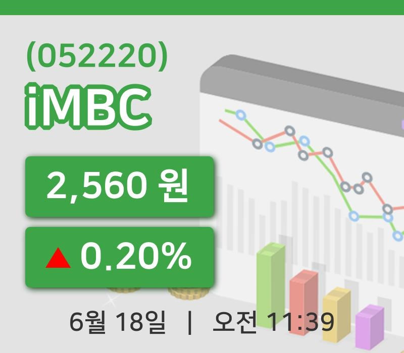 [iMBC주가] 18일 이시각 현재  2,560원
