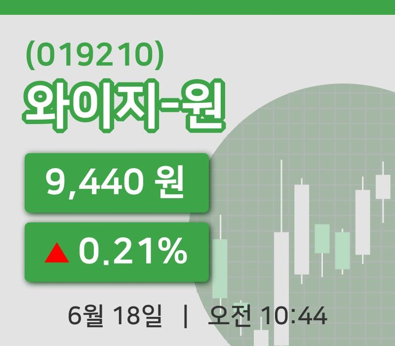 [와이지-원주가] 10시 44분 현재 9,440원