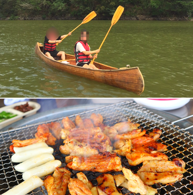 [춘천 숯불닭갈비 맛집 여행기] 고급참숯으로 담백함을 살린 숯불명가 농가닭갈비