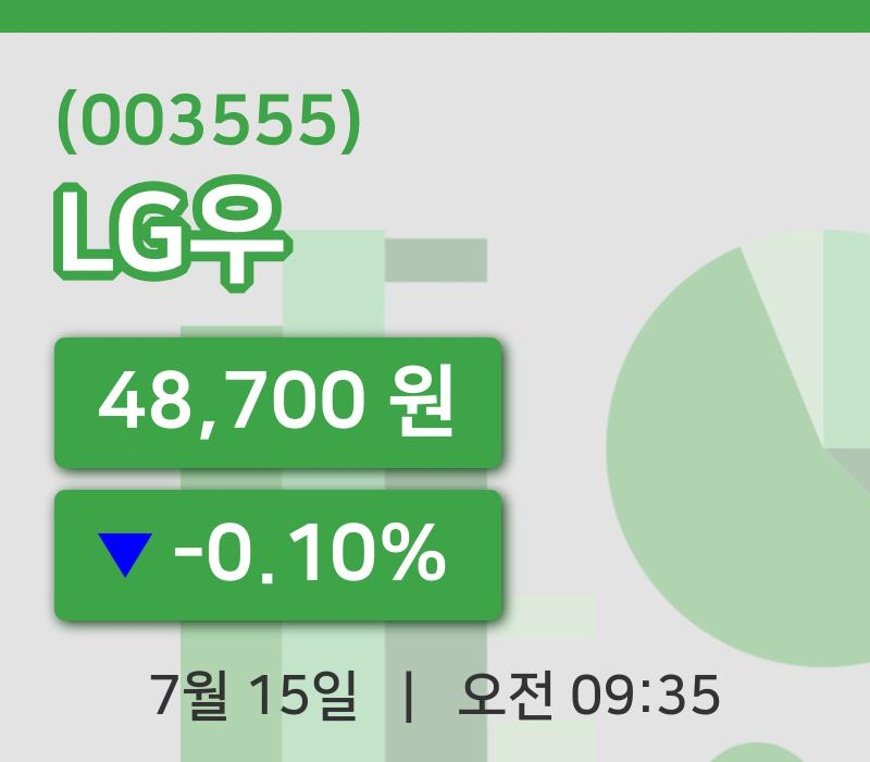 [LG우주가] 9시 35분 현재 48,700원