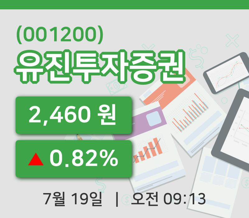 [유진투자증권주가] 9시 13분 현재 2,460원