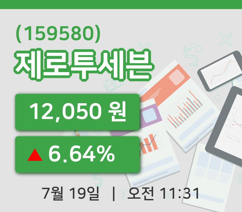 [제로투세븐주가] 19일 이시각 현재  12,050원