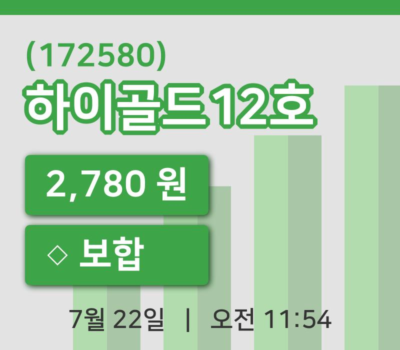 [하이골드12호주가] 11시 54분 현재 2,780원