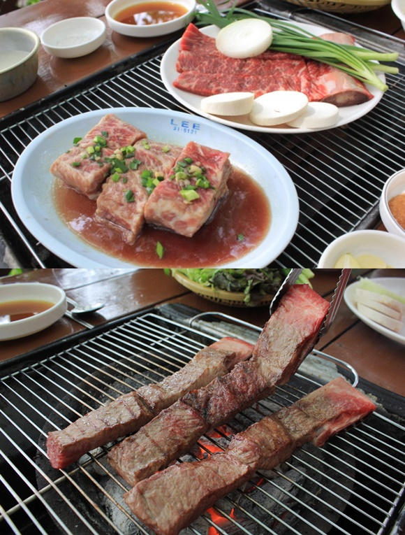 [가을 미식여행] 포천 이동갈비 맛집 '우목정' 참숯불에 구워 깊고 진한 고기 맛