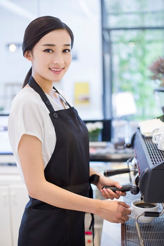 카페창업 및 취업 관련 커피바리스타 자격증 무료수강 이벤트 조명