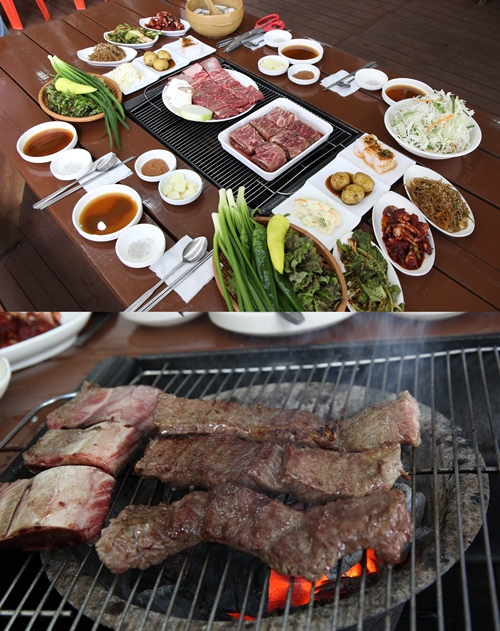 가을철 가볼만한 곳, 포천 이동갈비 맛집 '우목정과 산정호수!