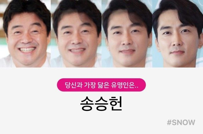 연예인 닮은꼴 찾기 '스노우 닮은 연예인' 하는법은? 백종원-송승헌, 박명수-톰크루즈 '실화?'