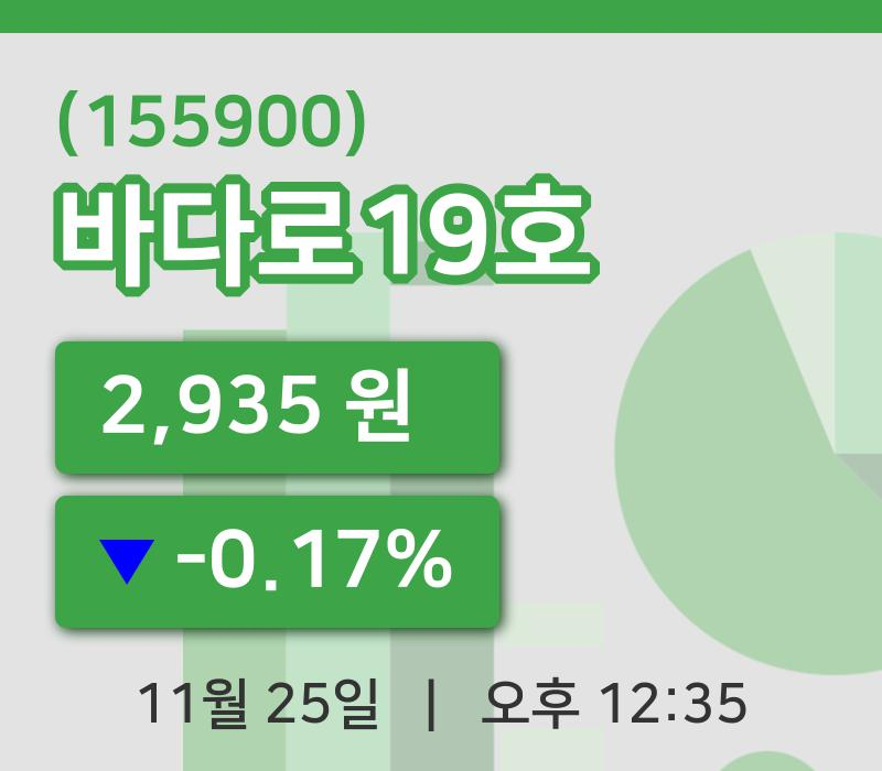 [바다로19호주가] 25일 12시 35분 현재 2,935원