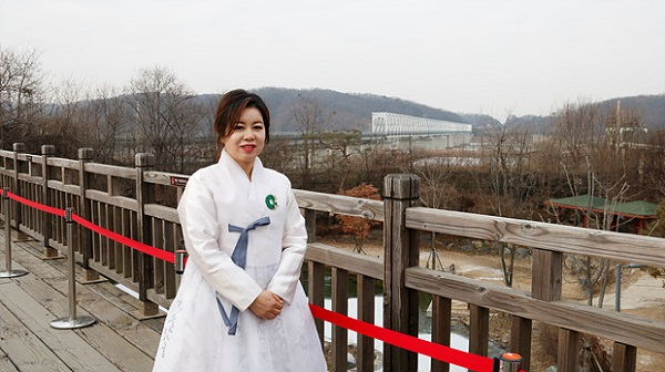 [포토뉴스] 사랑해요대한민국 2020 해돋이 한복퍼포먼스, "북녘땅을 배경으로 통일을 염원하며~"